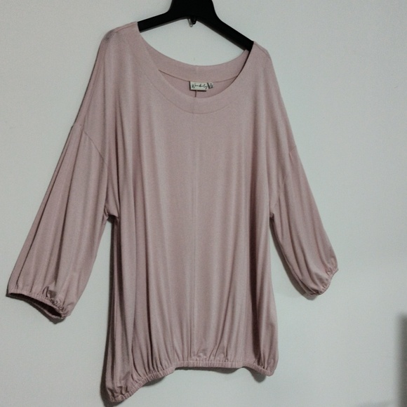 Rose Mauve Top / Size 2X - Picture 2 of 6